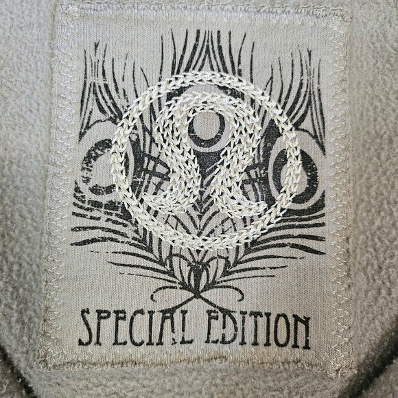 LULULEMON Grey Special Addition Scuba Hoodie Detachable Sleeves Size 8 - Picture 8 of 14